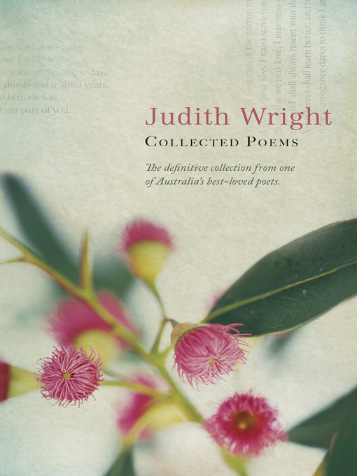 Title details for Collected Poems by Judith Wright - Wait list